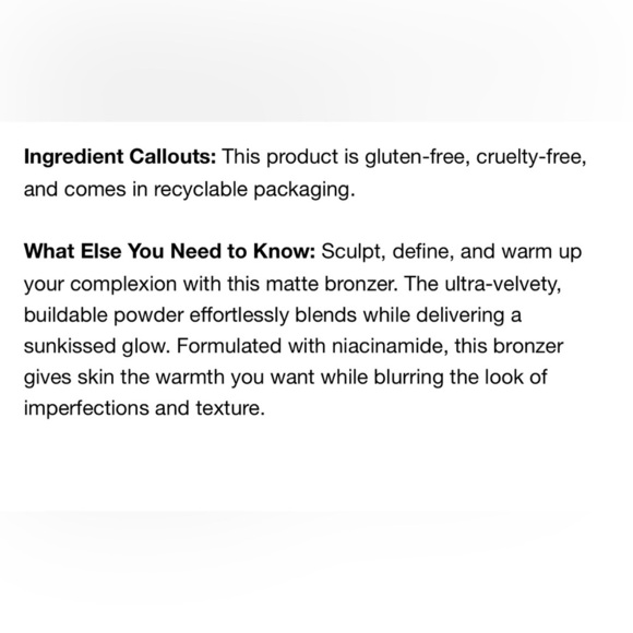 NIB LYS Beauty No Limits Matte Bronzer in Motivate - Light - Picture 9 of 12